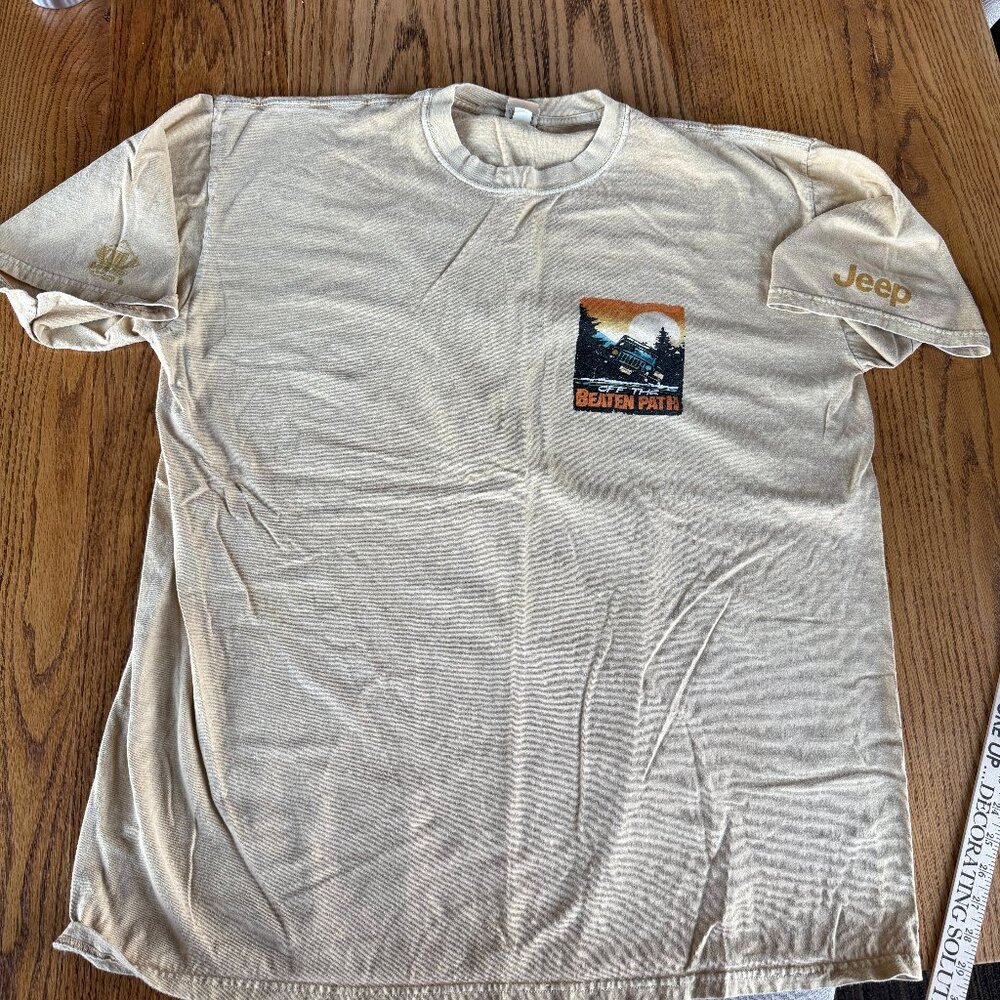 Crazy Shirts - Beer Dyed - Jeep Tshirt